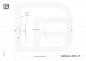 Preview: B-WARE: DEUSENFELD KKR10-15 - Kosmetikspiegel Schminkspiegel zum Kleben mit Kugelgelenk, Klebespiegel, selbstklebend, 10x Vergrößerung, Ø 15cm, rund, randlos, 3M™ Klebepad #72
