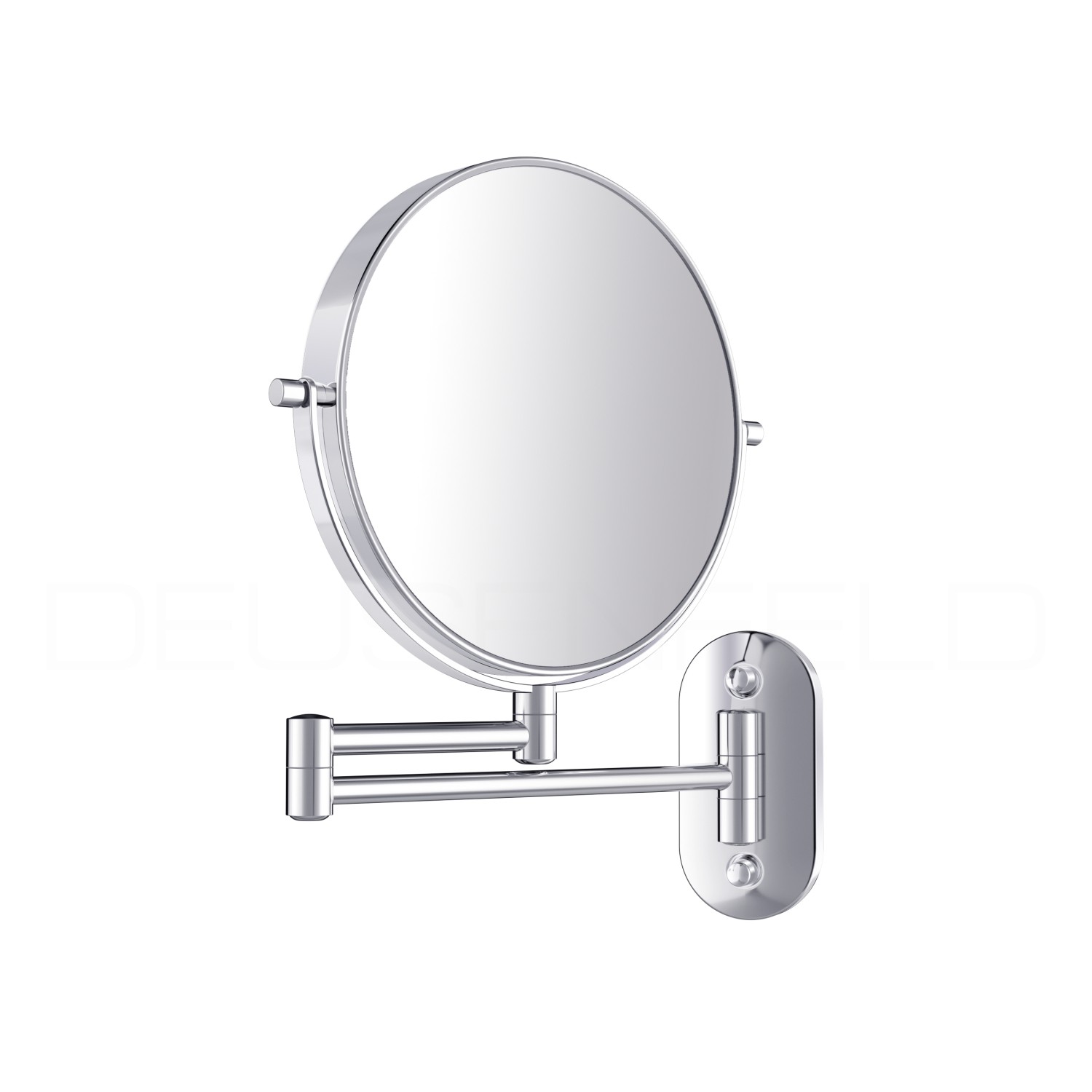 Kosmetikspiegel online kaufen  MAEDJE KG - DEUSENFELD KM10C - Magnet  Kosmetikspiegel mit 2 selbstklebenden Wandplatten, Klebespiegel, magnetisch  abnehmbar, Ø15cm, 10x Vergrößerung, hochglanz verchromt