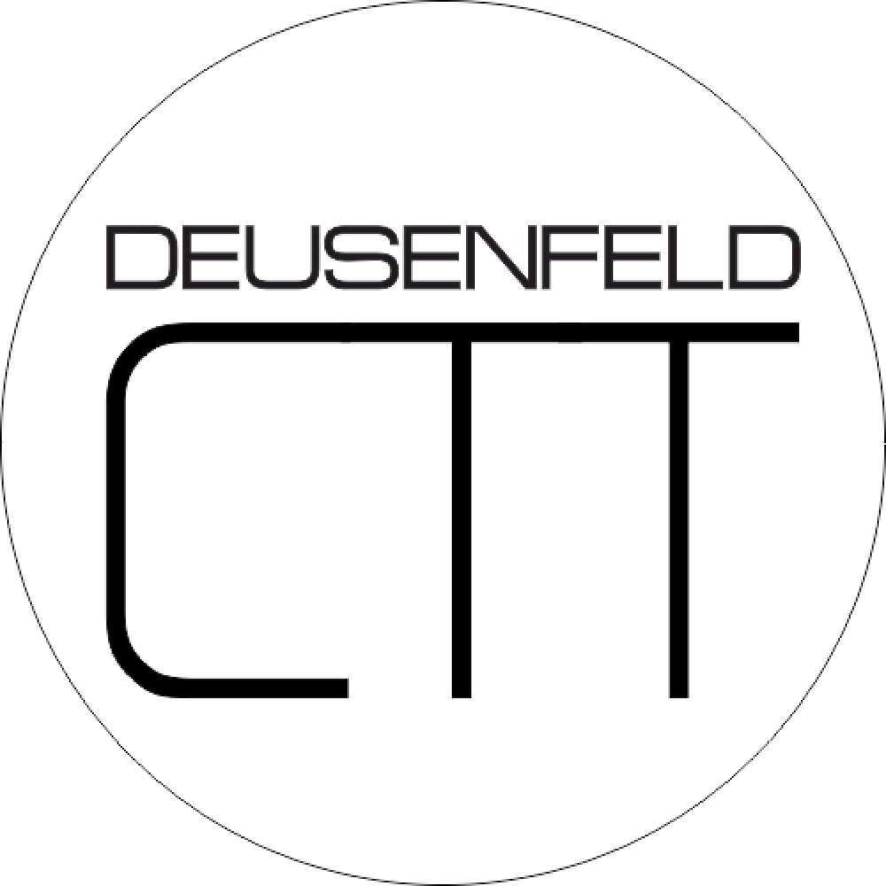 DEUSENFELD WL50CT - Premium LED Kosmetikspiegel, CTT - stufenlos einstellbarer Farbton von 2700-6500K, LED Touch-Control, 5x Vergrößerung, Ø20cm, verdeckte Befestigung, verchromt