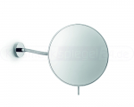 AUSSTELLER: Design Wand Kosmetikspiegel MEVEDO "FLEX" 3-Fach Vergrößerung, Ø 18,6cm, chrom #739